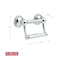 Delta Delta 5 in. L Polished Chrome Stainless Steel Toilet Paper Holder with Assist Bar DF704PC - alternate 2